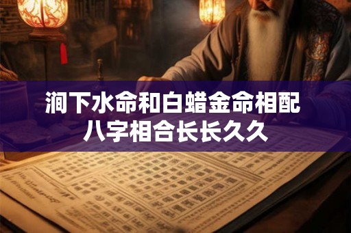 涧下水命和白蜡金命相配 八字相合长长久久 涧下水命和白蜡金命相配 八字相合长长久久