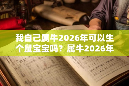我自己属牛2026年可以生个鼠宝宝吗？属牛2026年运势是好是坏？