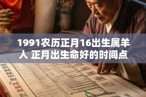 1991农历正月16出生属羊人 正月出生命好的时间点 1991农历正月16出生属羊人 正月出生命好的时间点
