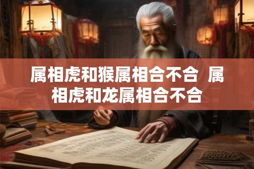 属相虎和猴属相合不合  属相虎和龙属相合不合