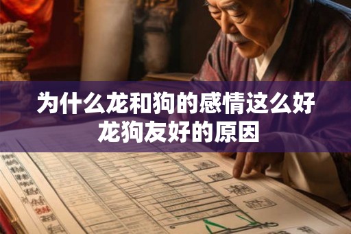 为什么龙和狗的感情这么好 龙狗友好的原因 为什么龙和狗的感情这么好 龙狗友好的原因