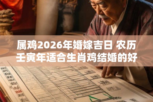 属鸡2026年婚嫁吉日 农历壬寅年适合生肖鸡结婚的好日子