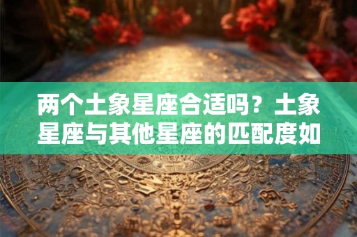 两个土象星座合适吗？土象星座与其他星座的匹配度如何呢？