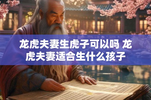 龙虎夫妻生虎子可以吗 龙虎夫妻适合生什么孩子