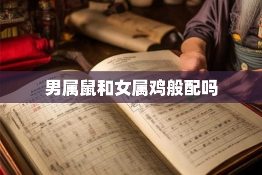 男属鼠和女属鸡般配吗