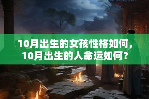 10月出生的女孩性格如何，10月出生的人命运如何？
