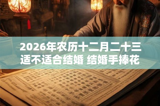2026年农历十二月二十三适不适合结婚 结婚手捧花的作用