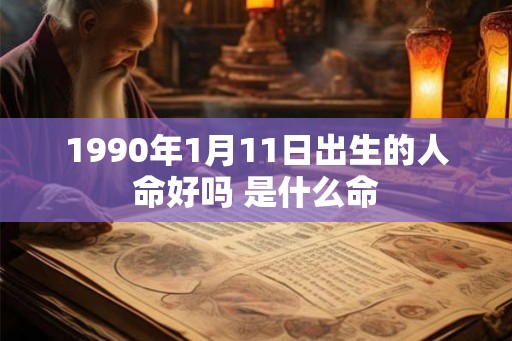 1990年1月11日出生的人命好吗 是什么命