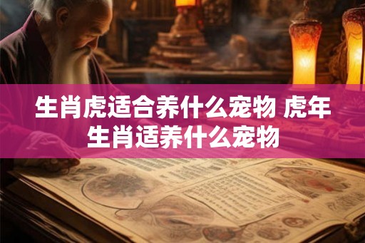 生肖虎适合养什么宠物 虎年生肖适养什么宠物