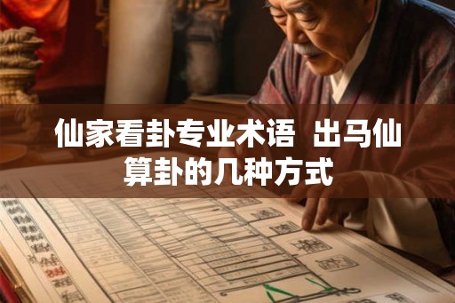 仙家看卦专业术语  出马仙算卦的几种方式