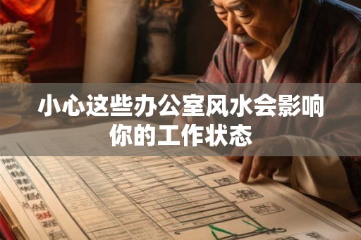小心这些办公室风水会影响你的工作状态