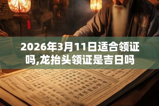 2026年3月11日适合领证吗,龙抬头领证是吉日吗