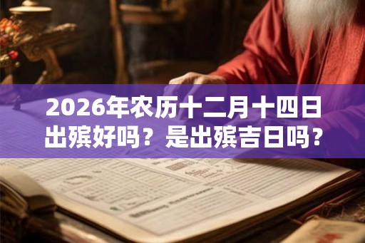 2026年农历十二月十四日出殡好吗？是出殡吉日吗？