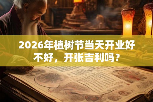 2026年植树节当天开业好不好，开张吉利吗？