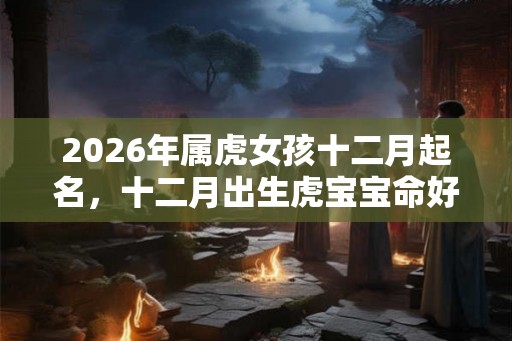 2026年属虎女孩十二月起名,十二月出生虎宝宝命好吗? 2026年属虎女孩十二月起名,十二月出生虎宝宝命好吗?