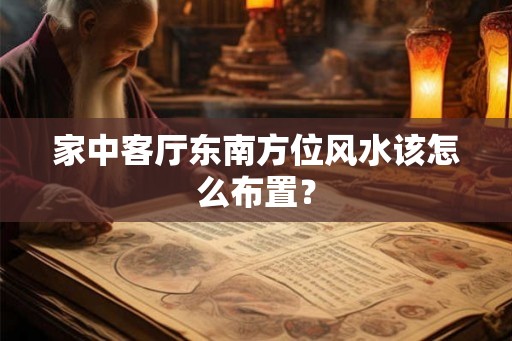 家中客厅东南方位风水该怎么布置？