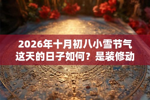 2026年十月初八小雪节气这天的日子如何？是装修动土的吉日吗？