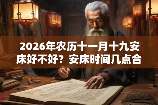 2026年农历十一月十九安床好不好？安床时间几点合适？