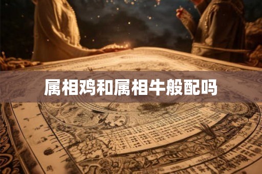 属相鸡和属相牛般配吗