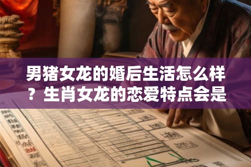男猪女龙的婚后生活怎么样？生肖女龙的恋爱特点会是什么？
