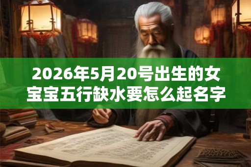 2026年5月20号出生的女宝宝五行缺水要怎么起名字