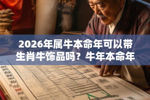 2026年属牛本命年可以带生肖牛饰品吗?牛年本命年带自己属相好吗? 2026年属牛本命年可以带生肖牛饰品吗?牛年本命年带自己属相好吗?