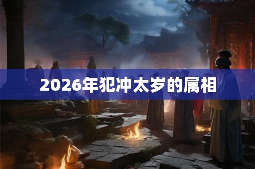 2026年犯冲太岁的属相 2026年犯冲太岁的属相