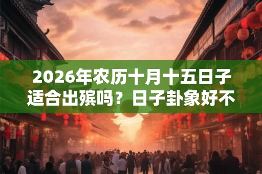2026年农历十月十五日子适合出殡吗？日子卦象好不好？