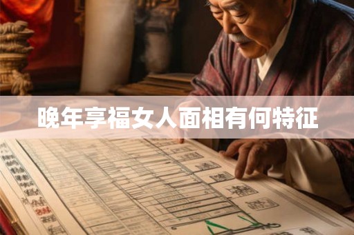 晚年享福女人面相有何特征