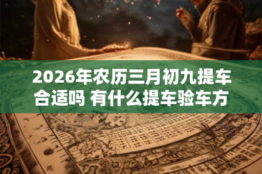 2026年农历三月初九提车合适吗 有什么提车验车方法