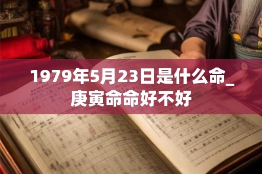 1979年5月23日是什么命_庚寅命命好不好 1979年5月23日是什么命_庚寅命命好不好
