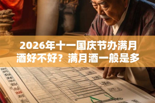 2026年十一国庆节办满月酒好不好？满月酒一般是多少天办？