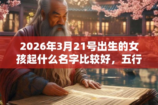 2026年3月21号出生的女孩起什么名字比较好,五行属什么 2026年3月21号出生的女孩起什么名字比较好,五行属什么
