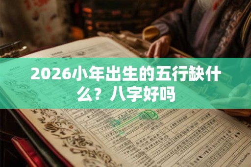2026小年出生的五行缺什么？八字好吗