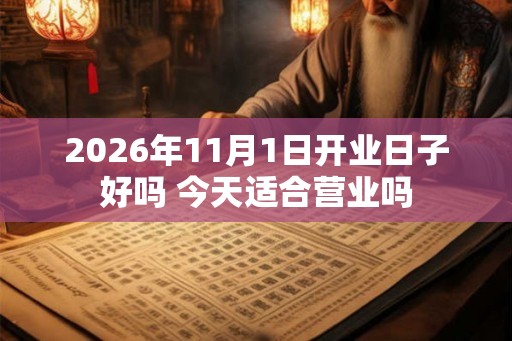 2026年11月1日开业日子好吗 今天适合营业吗 2026年11月1日开业日子好吗 今天适合营业吗