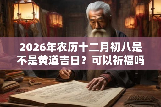 2026年农历十二月初八是不是黄道吉日？可以祈福吗？