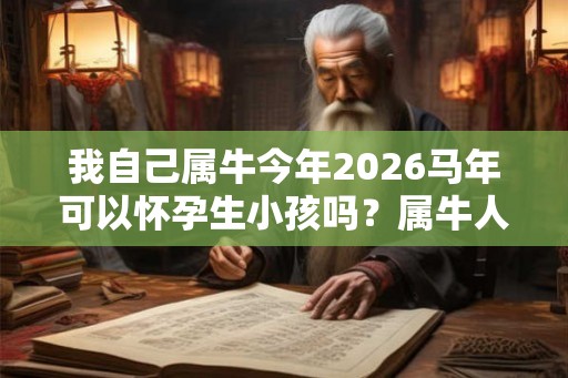 我自己属牛今年2026马年可以怀孕生小孩吗？属牛人在马年生孩子好吗？