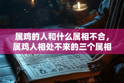 属鸡的人和什么属相不合，属鸡人相处不来的三个属相