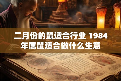 二月份的鼠适合行业 1984年属鼠适合做什么生意