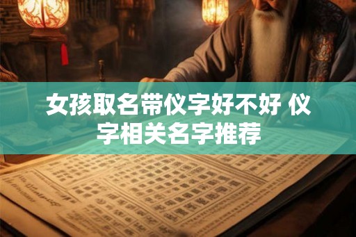 女孩取名带仪字好不好 仪字相关名字推荐