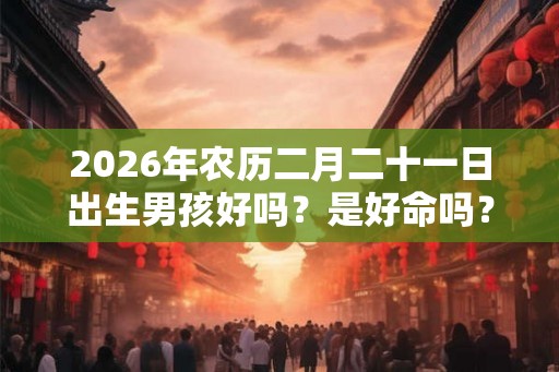 2026年农历二月二十一日出生男孩好吗？是好命吗？