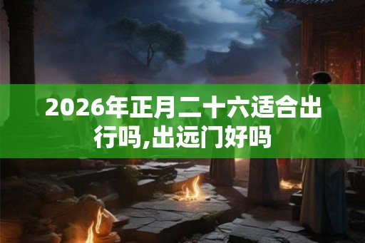 2026年正月二十六适合出行吗,出远门好吗