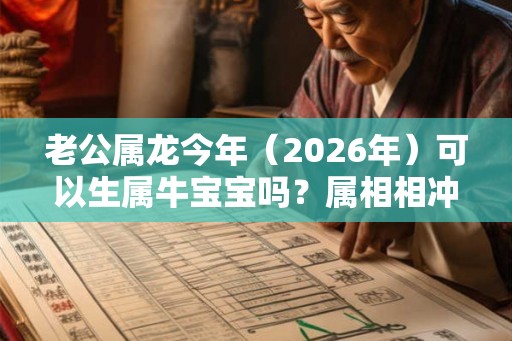 老公属龙今年(2026年)可以生属牛宝宝吗?属相相冲吗? 老公属龙今年(2026年)可以生属牛宝宝吗?属相相冲吗?