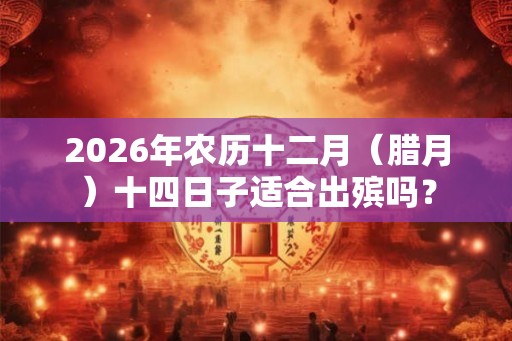 2026年农历十二月（腊月）十四日子适合出殡吗？