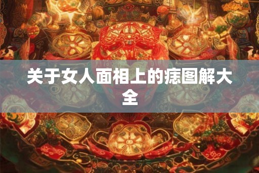 关于女人面相上的痣图解大全
