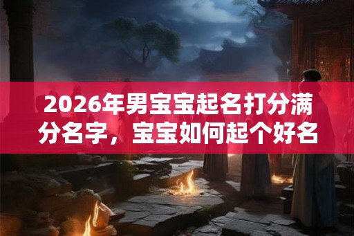 2026年男宝宝起名打分满分名字,宝宝如何起个好名字? 2026年男宝宝起名打分满分名字,宝宝如何起个好名字?