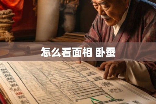 怎么看面相 卧蚕 怎么看面相 卧蚕