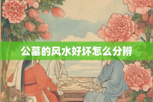 公墓的风水好坏怎么分辨