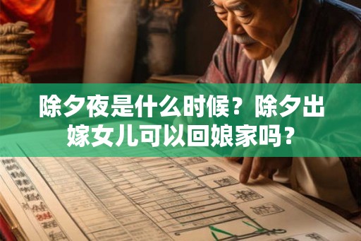 除夕夜是什么时候？除夕出嫁女儿可以回娘家吗？