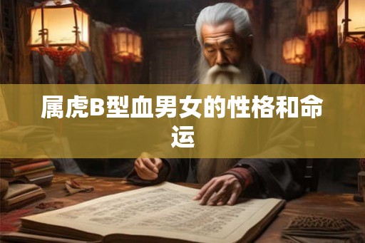 属虎B型血男女的性格和命运